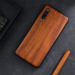 Custom Carved Wood Case For Xiaomi Mi 9 SE Case funda on Xiaomi mi 9 mi 8 se mi8 lite mix 3 2 2s Wooden TPU Protective Case