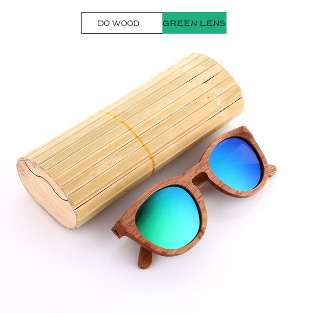 KITHDIA New 100% Real Zebra Wood Sunglasses Polarized Handmade Bamboo Mens Sunglass Sun glasses Men Gafas Oculos De Sol Madera