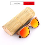 KITHDIA New 100% Real Zebra Wood Sunglasses Polarized Handmade Bamboo Mens Sunglass Sun glasses Men Gafas Oculos De Sol Madera