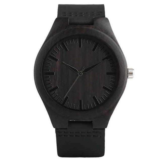 Creative Full Natural Wood Male Watches Handmade Bamboo Novel Fashion Men Women Wooden Bangle Quartz Wrist Watch Reloj de madera