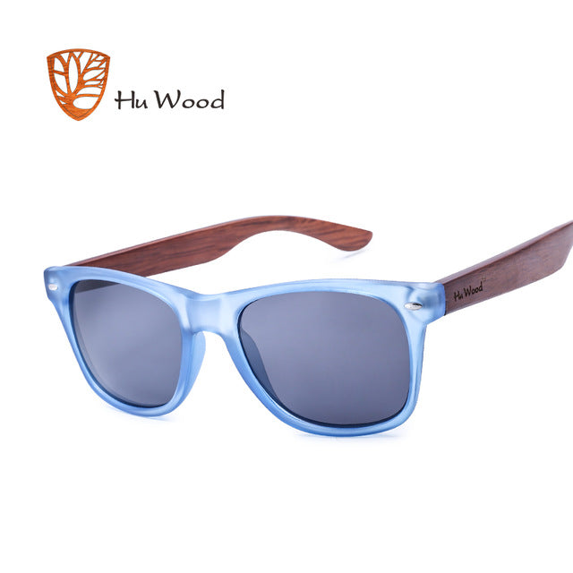 HU WOOD 2018 DESIGN Men/Women Classic Retro Rivet Polarized Sunglasses 100% UV Protection bamboo Sun Glasses GRS8004