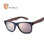 HU WOOD 2018 DESIGN Men/Women Classic Retro Rivet Polarized Sunglasses 100% UV Protection bamboo Sun Glasses GRS8004