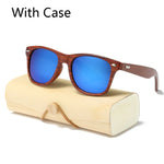 Handmade Wood Sunglasses Men women square Sunglasses for men women Mirror Wooden Sun Glasses retro de sol masculino 2017