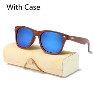 Handmade Wood Sunglasses Men women square Sunglasses for men women Mirror Wooden Sun Glasses retro de sol masculino 2017