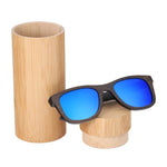 BerWer bamboo sunglasses 2019 fashion polarized sunglasses popular new design wooden sunglasses Frame Handmade