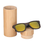 BerWer bamboo sunglasses 2019 fashion polarized sunglasses popular new design wooden sunglasses Frame Handmade