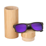 BerWer bamboo sunglasses 2019 fashion polarized sunglasses popular new design wooden sunglasses Frame Handmade