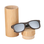 BerWer bamboo sunglasses 2019 fashion polarized sunglasses popular new design wooden sunglasses Frame Handmade