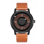 2019 EUTOUR Magnetic Drive Mens Watches Top Brand Luxury Quartz Watch Women Man Wood Stainless Steel Unisex WristWatches