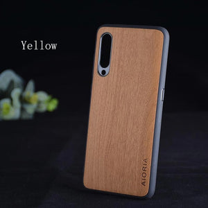 Wooden design case for Xiaomi mi9 mi 9 soft TPU silicone&PC&wood PU leather skin covers coque fundas for Xiaomi mi9 SE mi 9 SE