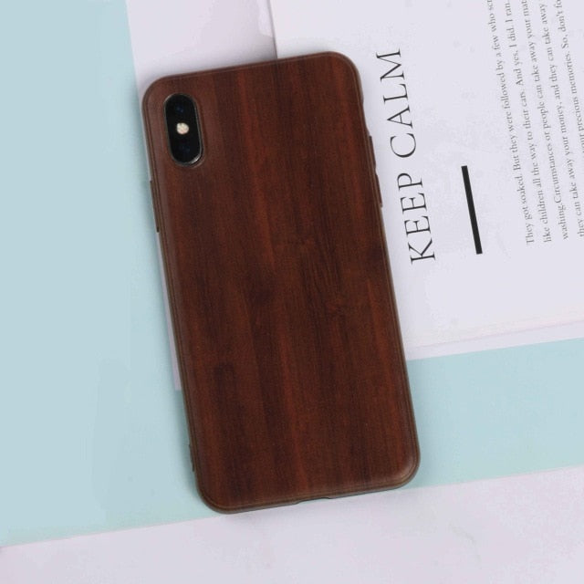 AXD Soft Case For Xiaomi Redmi 6A 7 Note 5 5A 6 Pro 7 Marble Silicone Cover Mi A2 A1 A3 mi8 Lite Mi9 Retro Wood Print Back Capa