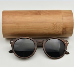 2019 Women Men Cateye Wood Sunglasses Vintage Round Sunglasses Polarized Lens Wooden Sunglasses Free Shipping