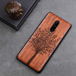 Oneplus 7 pro Case Boogic Original Real Wood funda Oneplus 7 Rosewood TPU Shockproof Back Cover Phone Shell One plus 7 Pro case