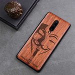 Oneplus 7 pro Case Boogic Original Real Wood funda Oneplus 7 Rosewood TPU Shockproof Back Cover Phone Shell One plus 7 Pro case