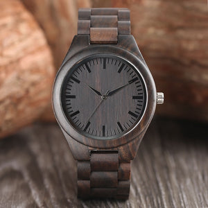 Creative Full Natural Wood Male Watches Handmade Bamboo Novel Fashion Men Women Wooden Bangle Quartz Wrist Watch Reloj de madera